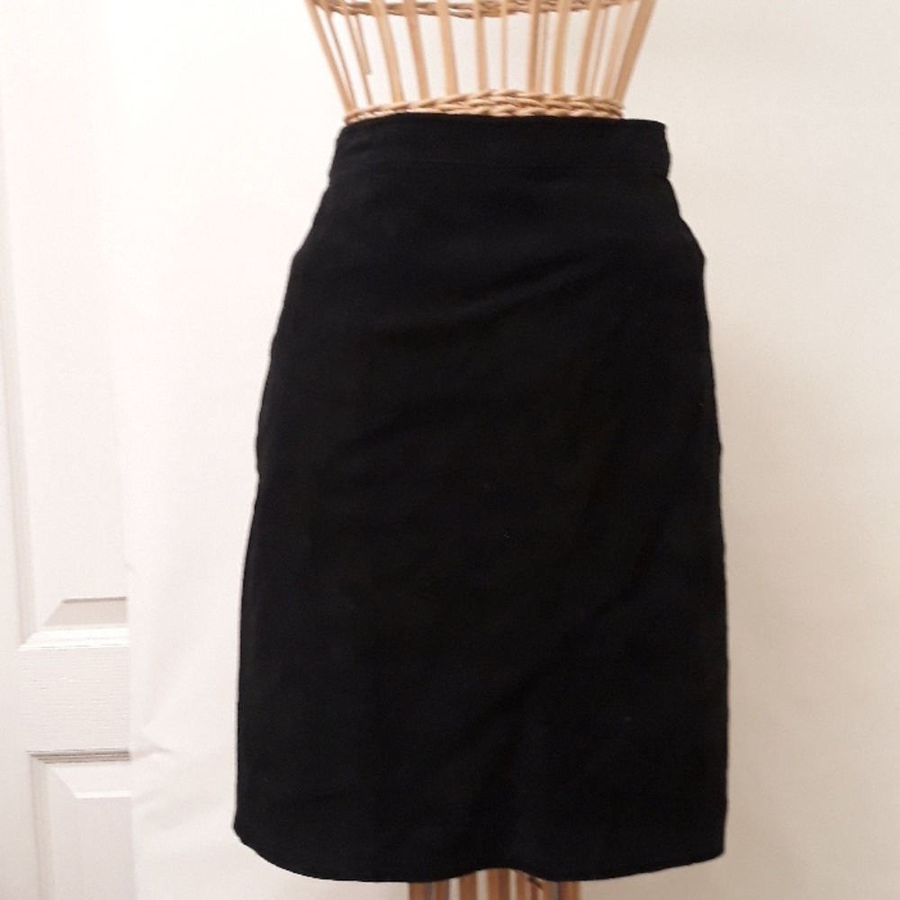 G III vintage real suede skirt